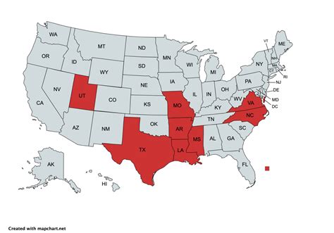 Map Shows States Where Pornhub Is Blocked